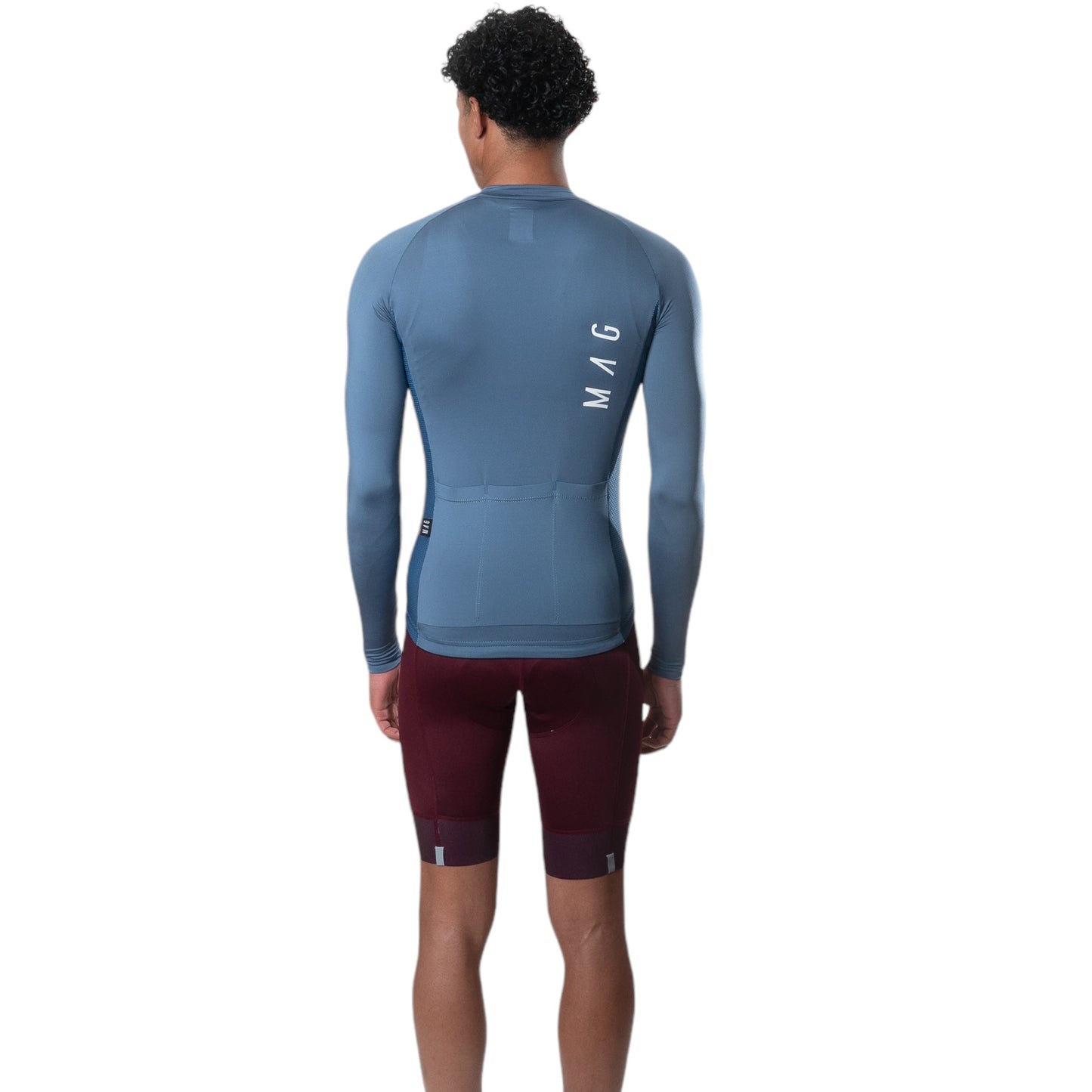 Jersey MAG Manga Larga Elemental Azul Mineral