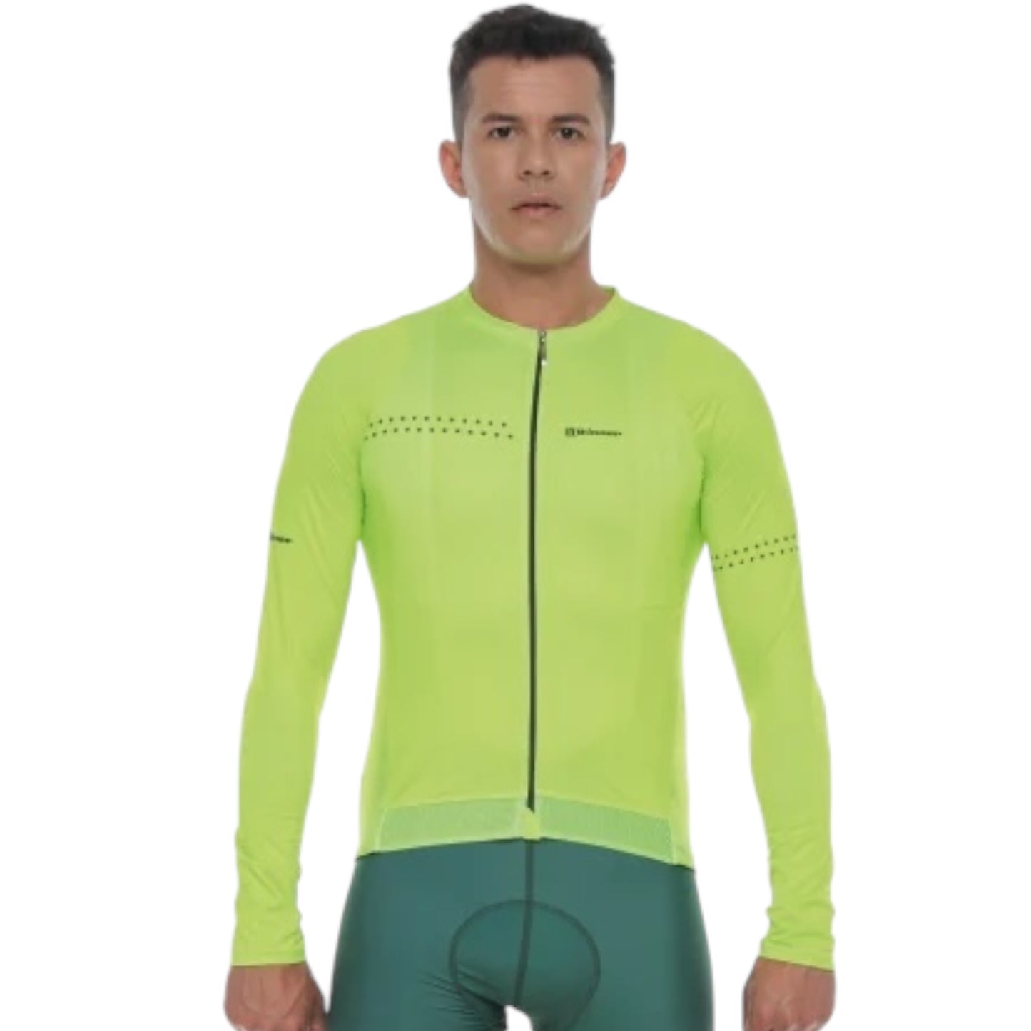 jersey pro manga larga - neon(Masculino)