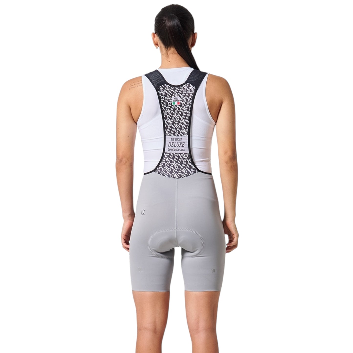 Pantaloneta De Ciclismo Sin Costuras Femenina Titanio