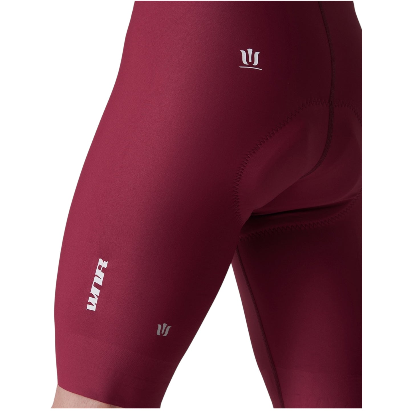 Pantaloneta De Ciclismo Sin Costuras Masculina Vino Tinto