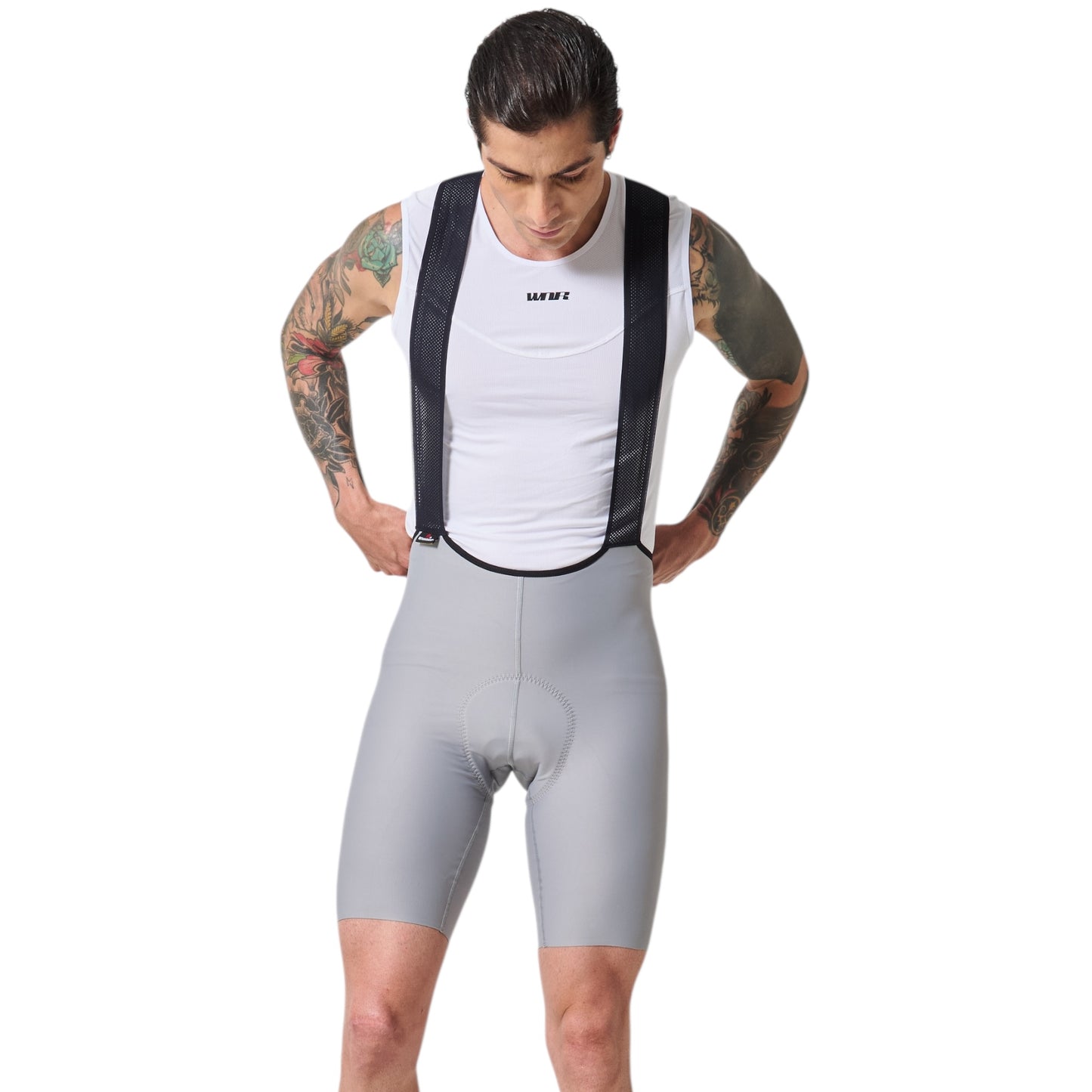 Pantaloneta De Ciclismo Sin Costuras Masculina Titanio