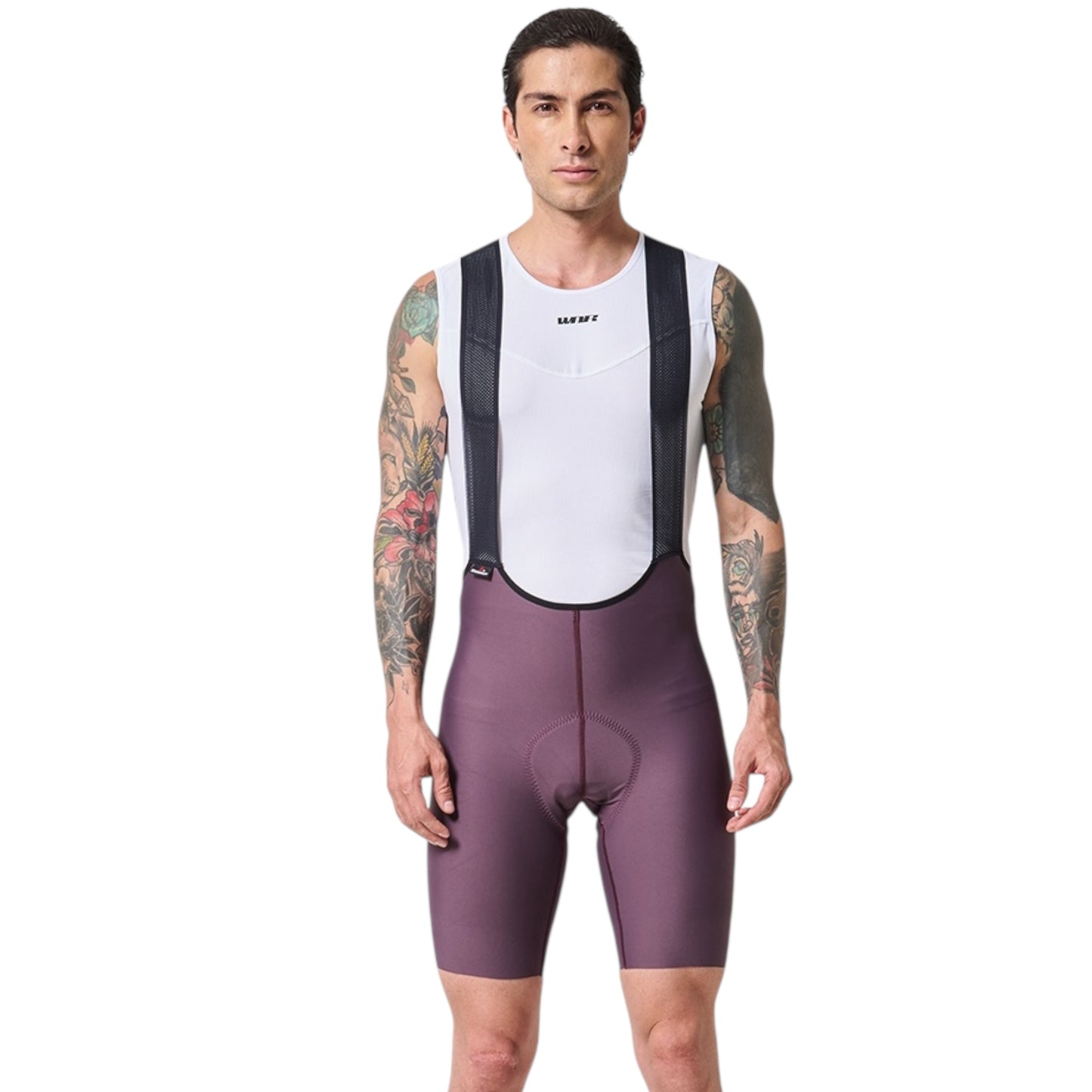 Pantaloneta De Ciclismo Sin Costuras Masculina Grape