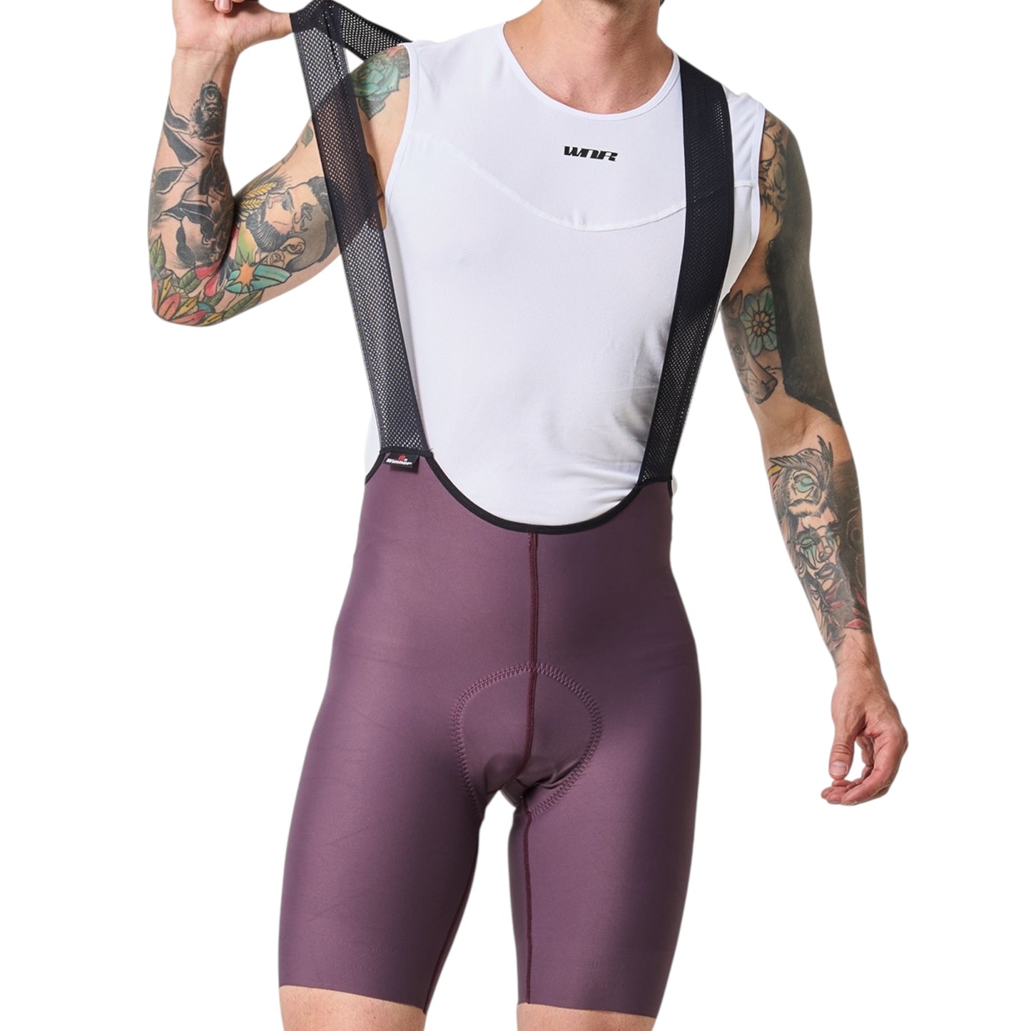 Pantaloneta De Ciclismo Sin Costuras Masculina Grape