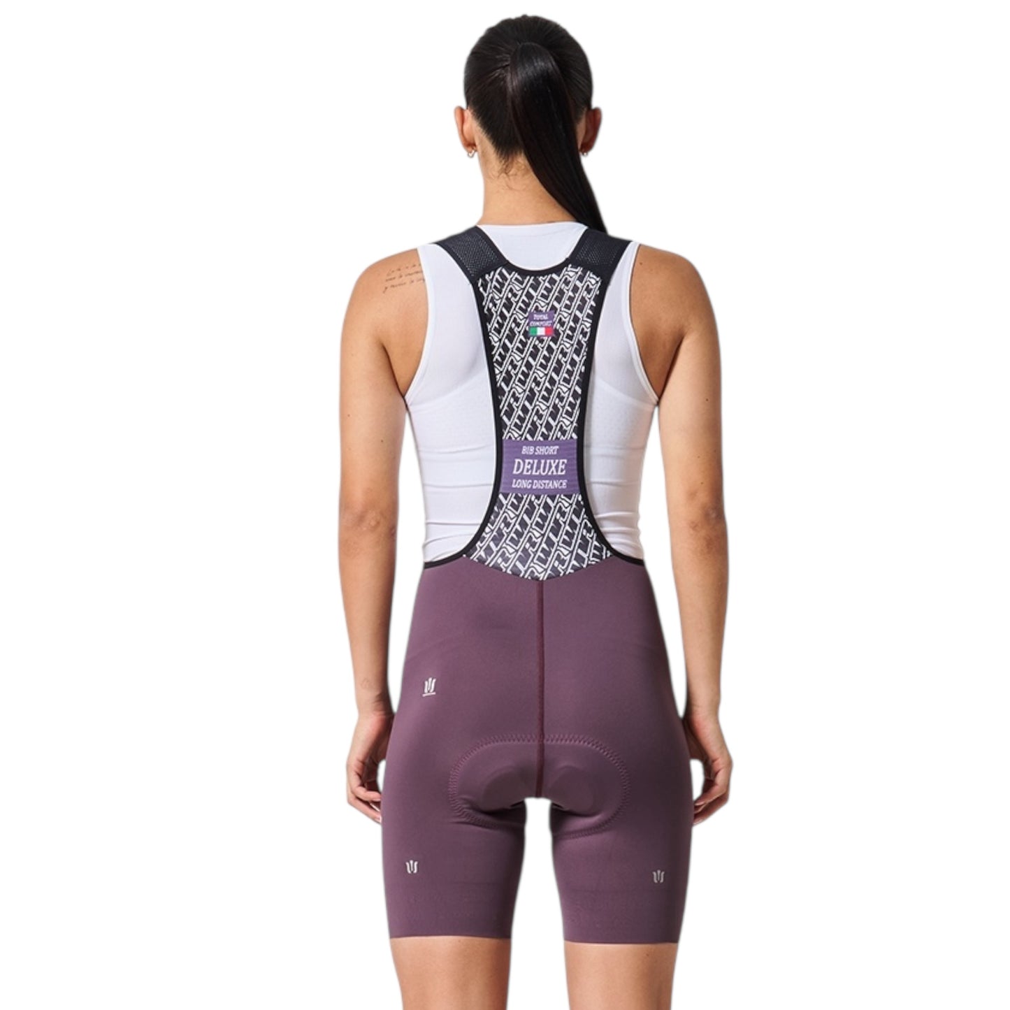 Pantaloneta De Ciclismo Sin Costuras Femenina Grape