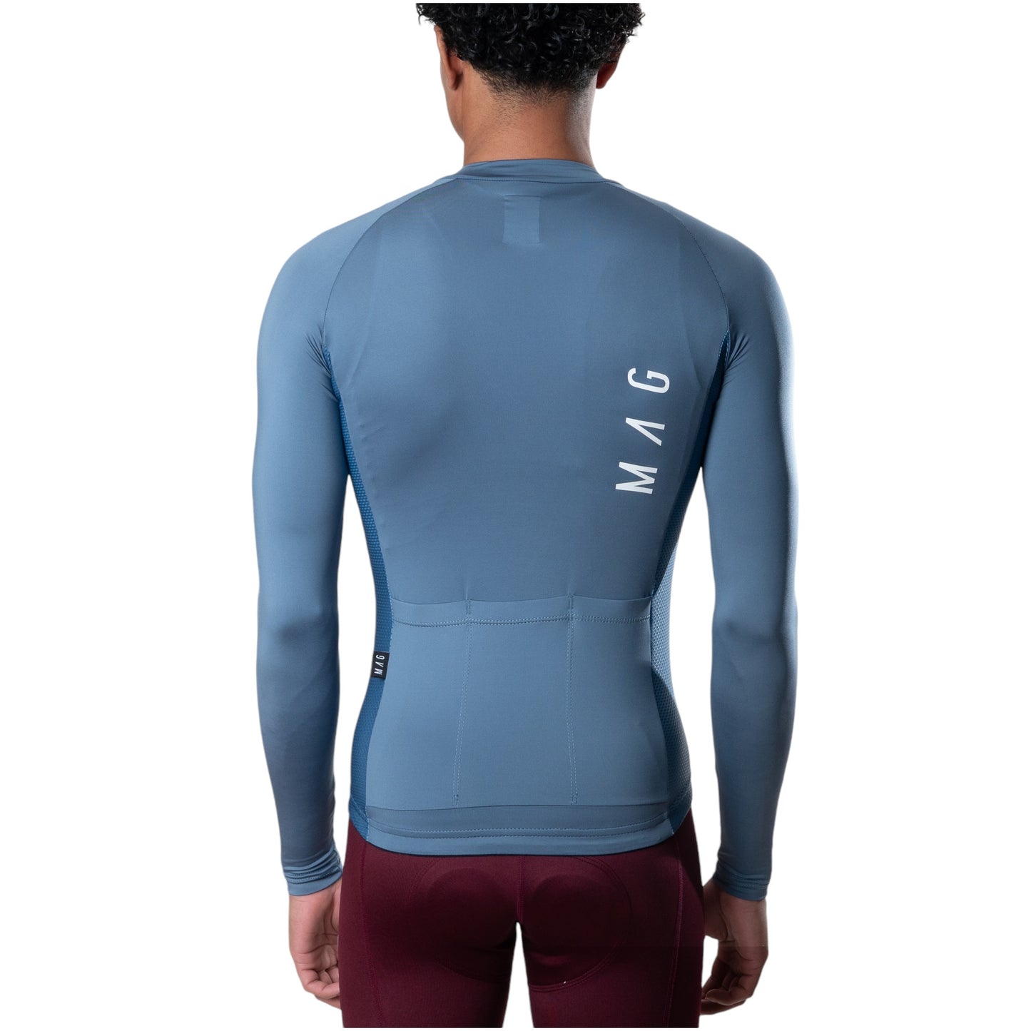 Jersey MAG Manga Larga Elemental Azul Mineral