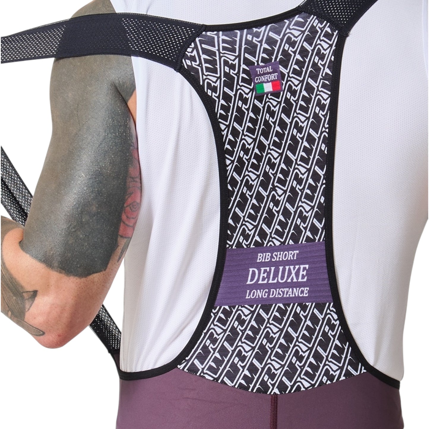 Pantaloneta De Ciclismo Sin Costuras Masculina Grape