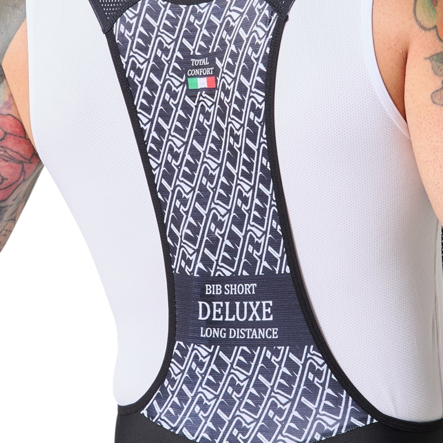Pantaloneta De Ciclismo Sin Costuras Masculina Negra