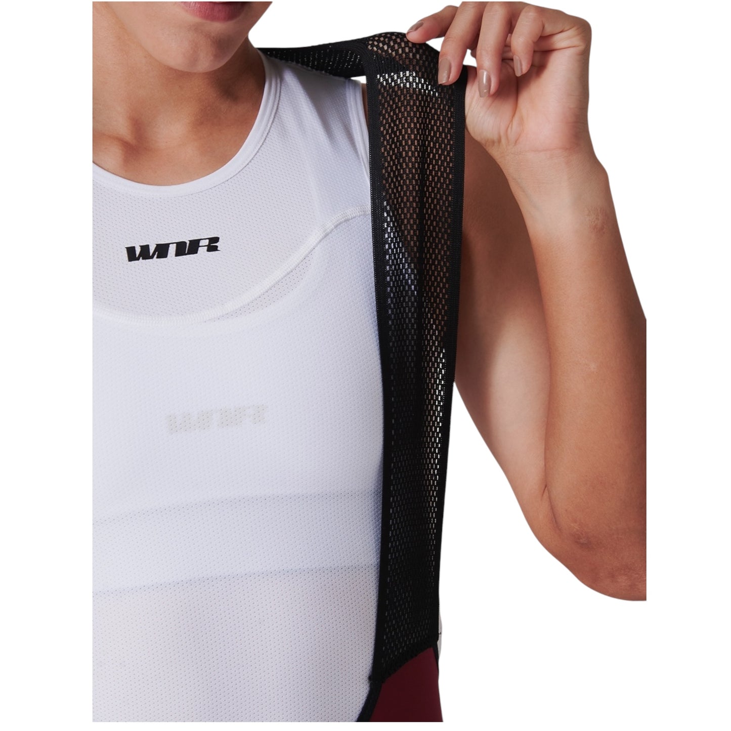 Pantaloneta De Ciclismo Sin Costuras Femenina Vino Tinto