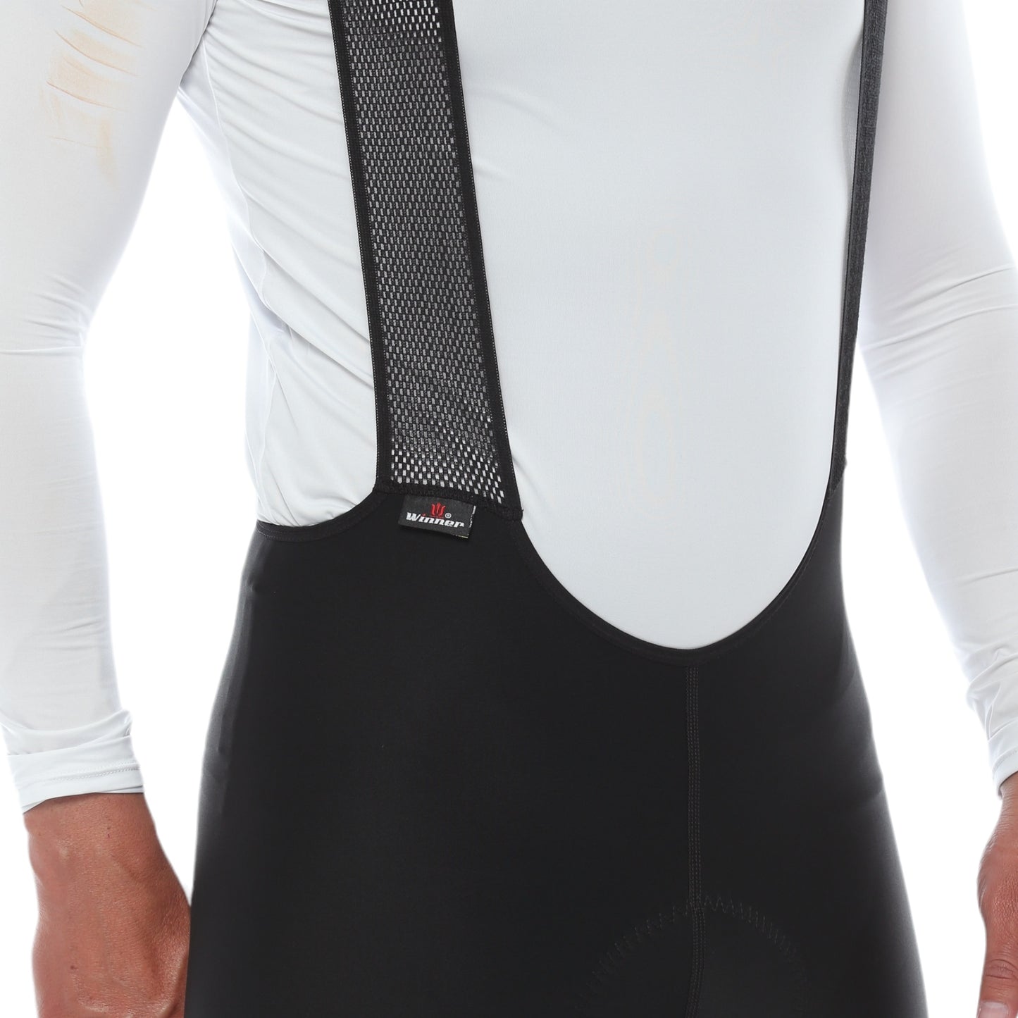 Pantaloneta De Ciclismo Sin Costuras Masculina Negra