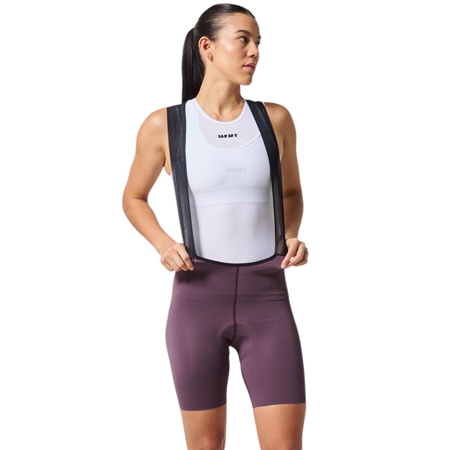Pantaloneta De Ciclismo Sin Costuras Femenina Grape