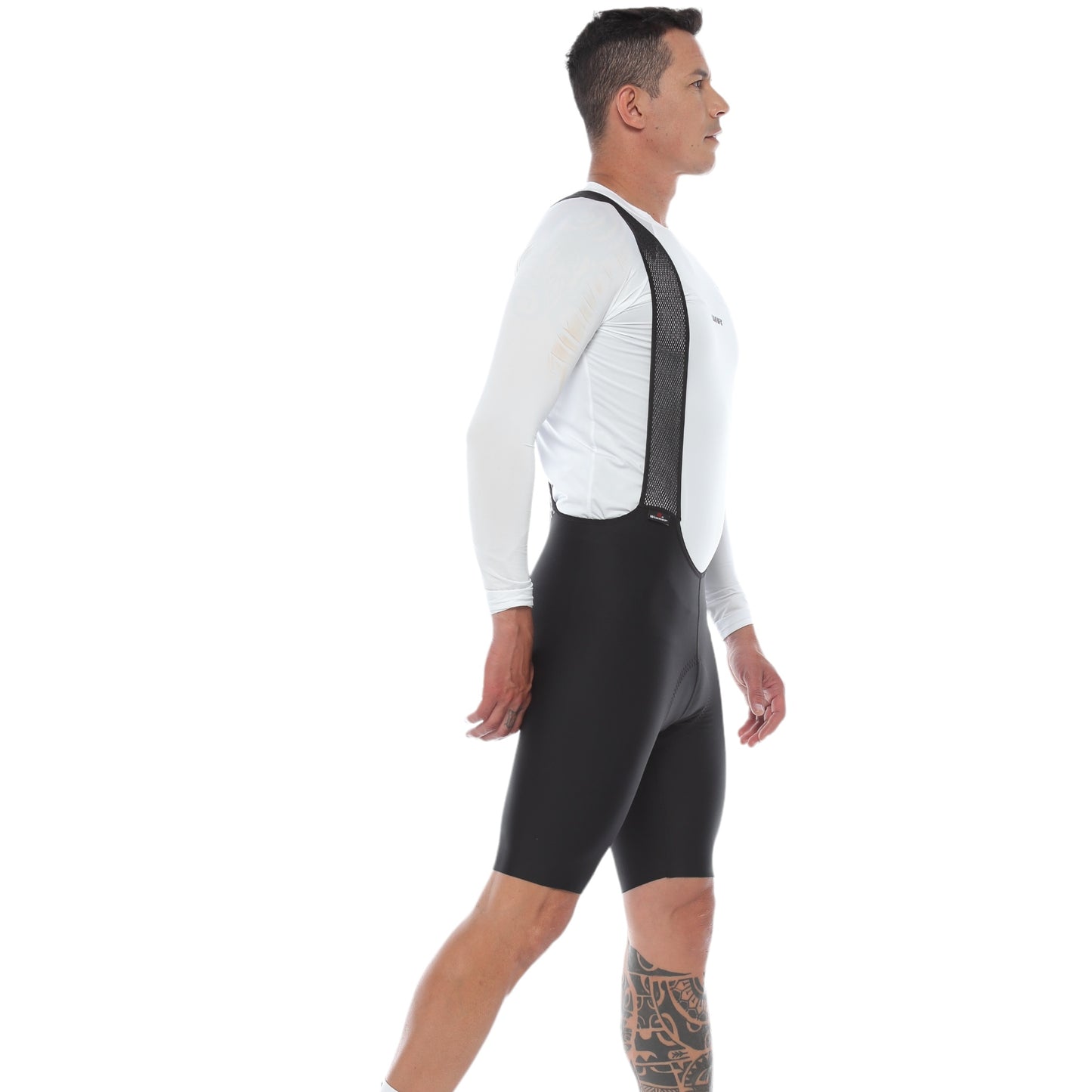 Pantaloneta De Ciclismo Sin Costuras Masculina Negra