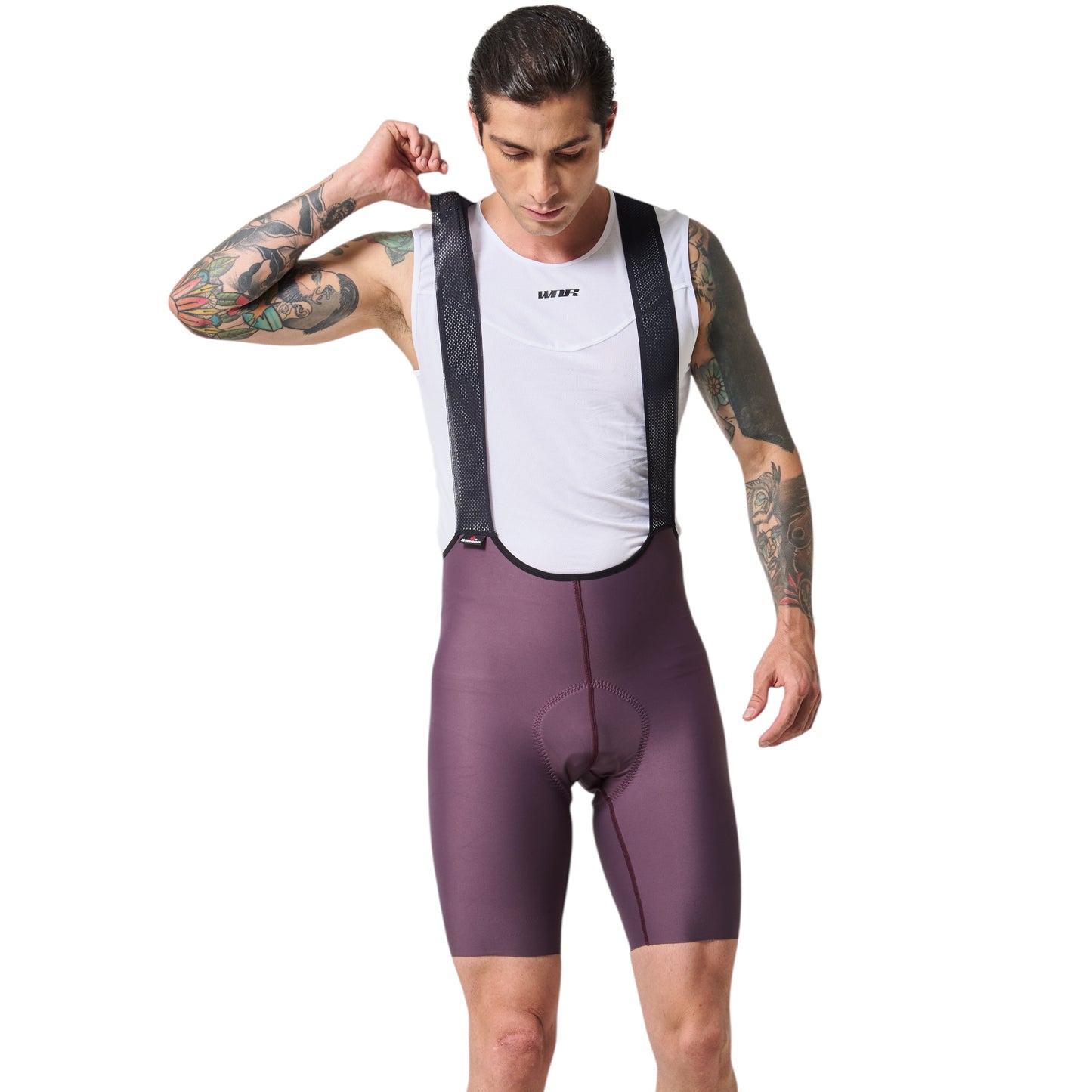 Pantaloneta De Ciclismo Sin Costuras Masculina Grape