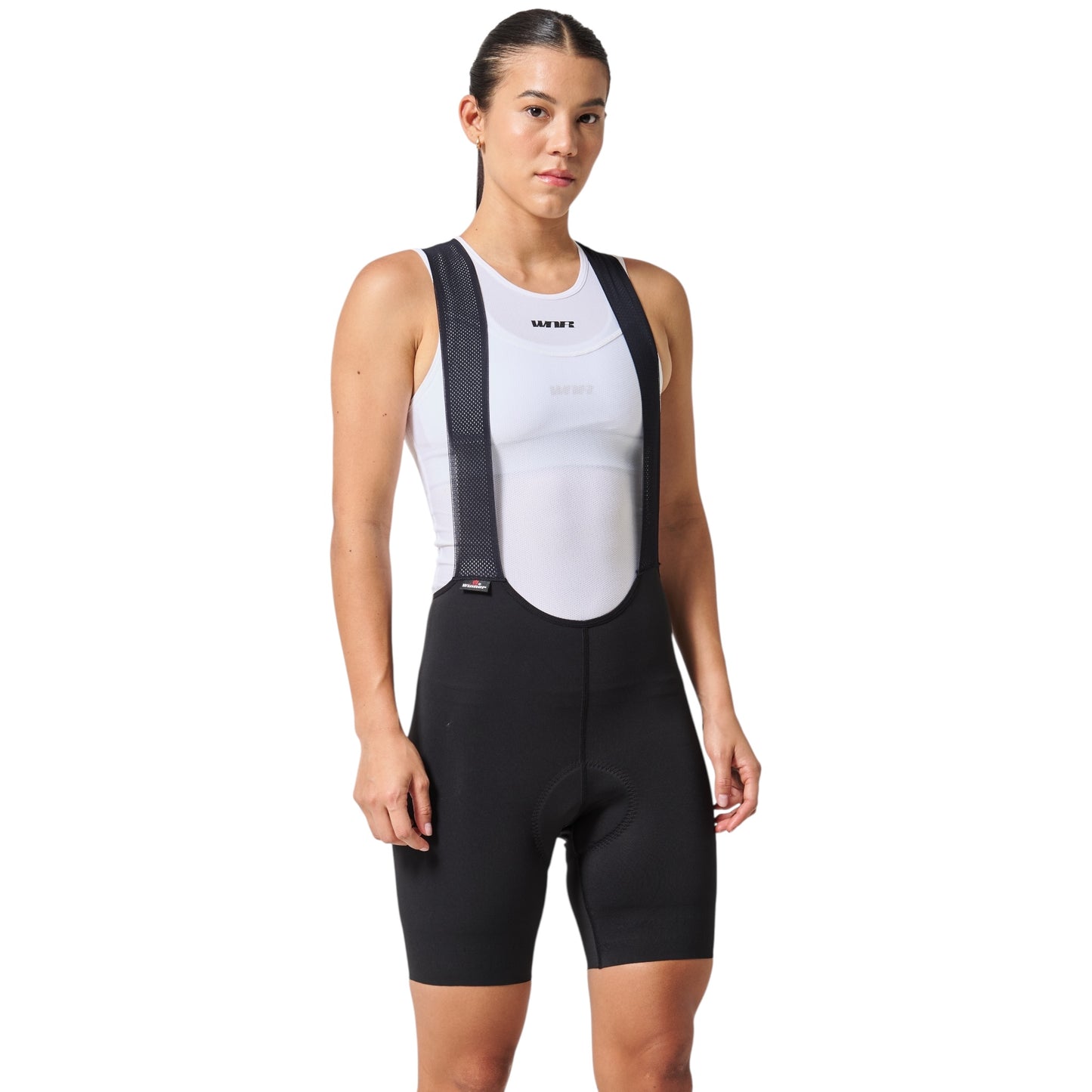 Pantaloneta De Ciclismo Sin Costuras Femenina Negra
