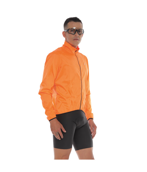 Chaqueta Cortavientos Naranja (Maculina)