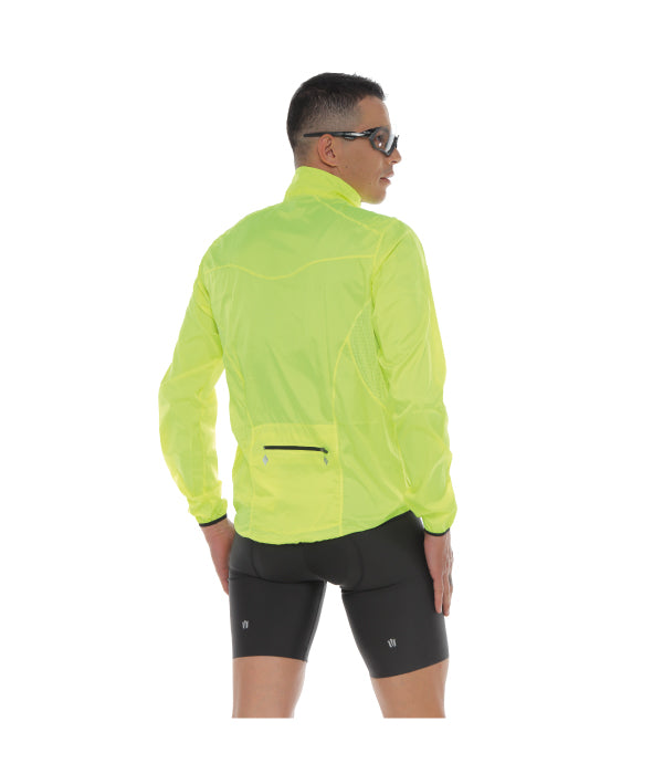 Chaqueta cortavientos verde (Masculina)