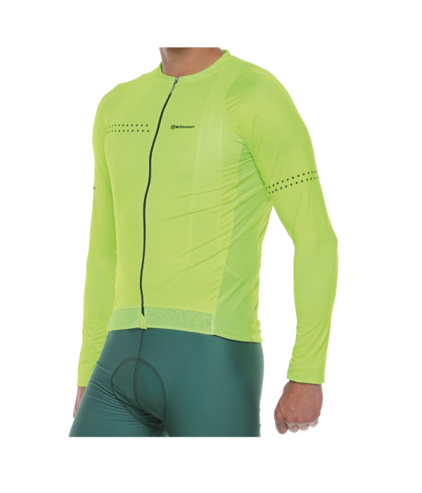 jersey pro manga larga - neon(Masculino)