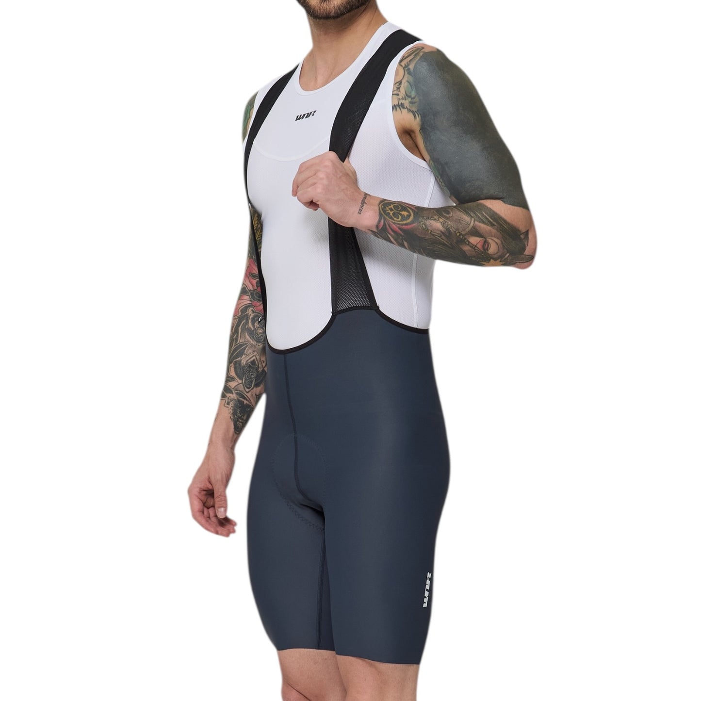 Pantaloneta De Ciclismo Sin Costuras Masculina Grafito