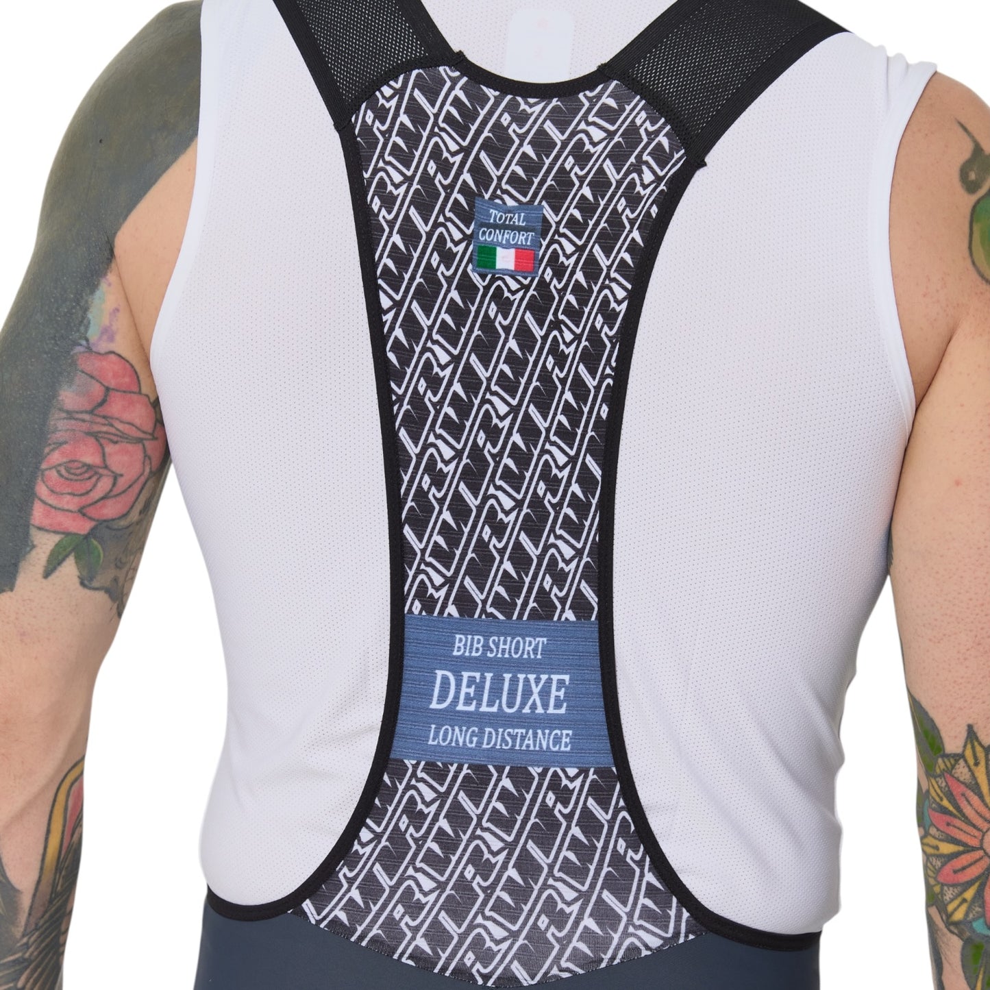 Pantaloneta De Ciclismo Sin Costuras Masculina Grafito