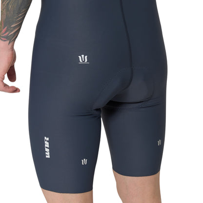 Pantaloneta De Ciclismo Sin Costuras Masculina Grafito