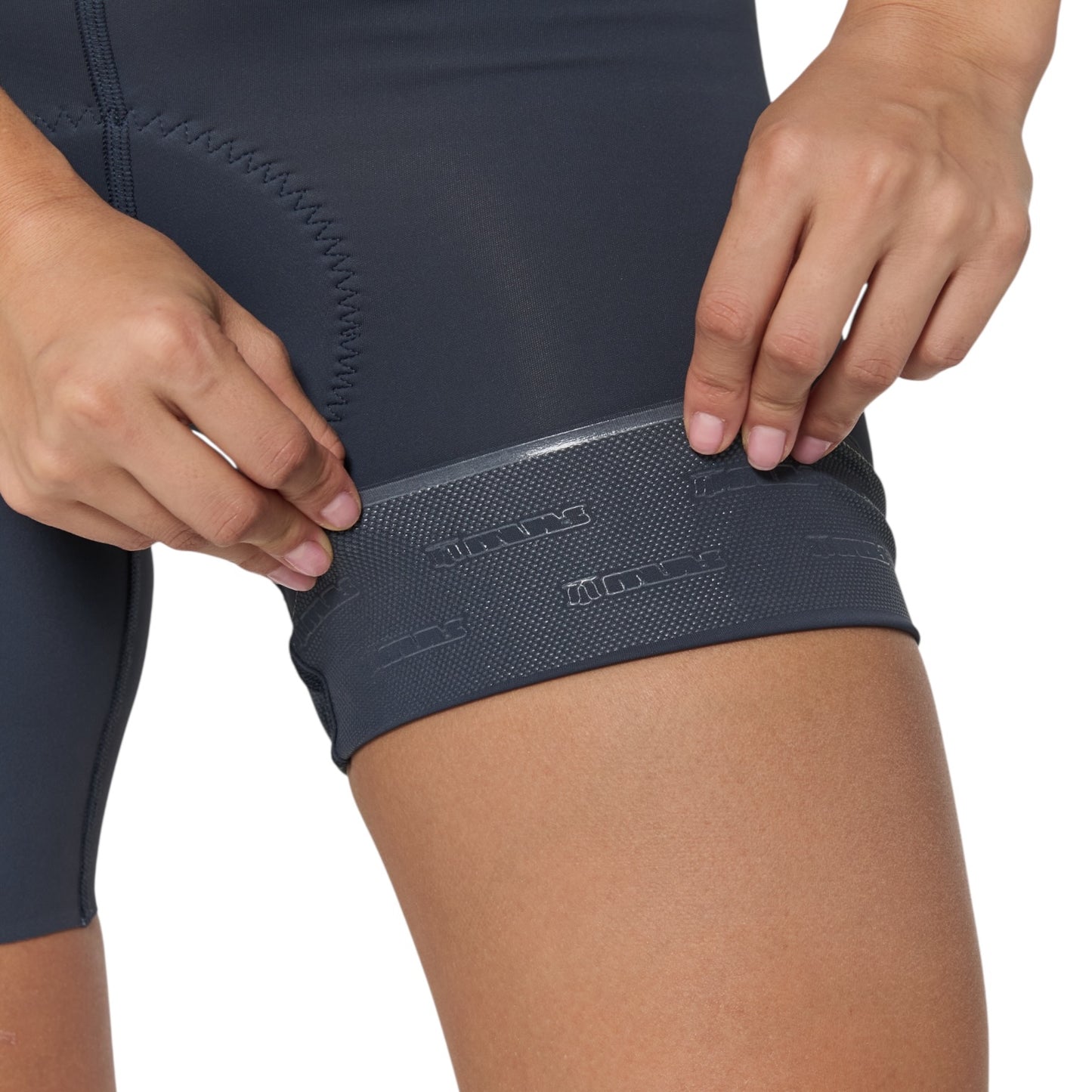 Pantaloneta De Ciclismo Sin Costuras Femenina Grafito