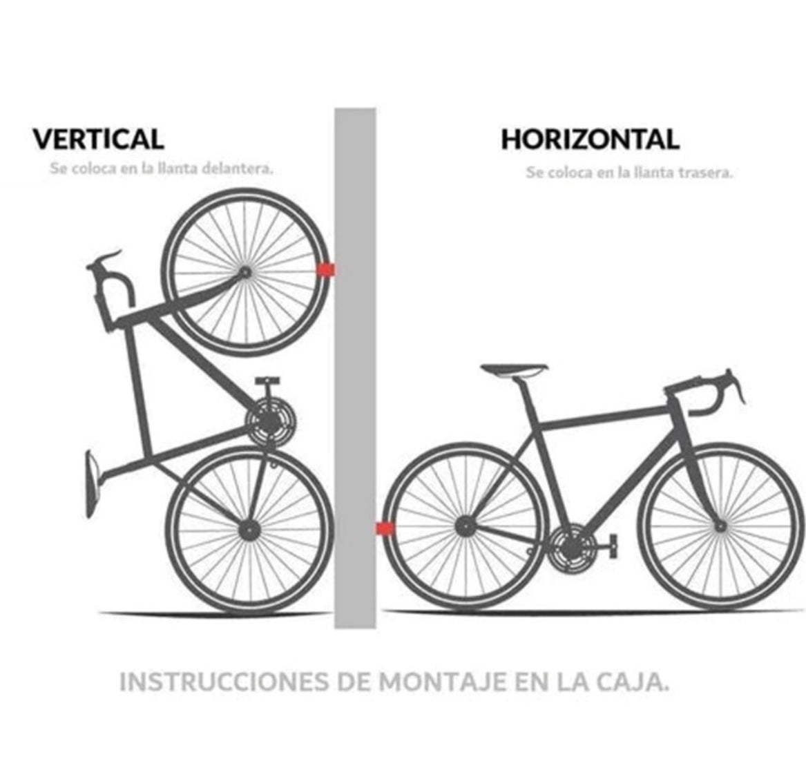 Soporte Pared Bicicleta de Ruta