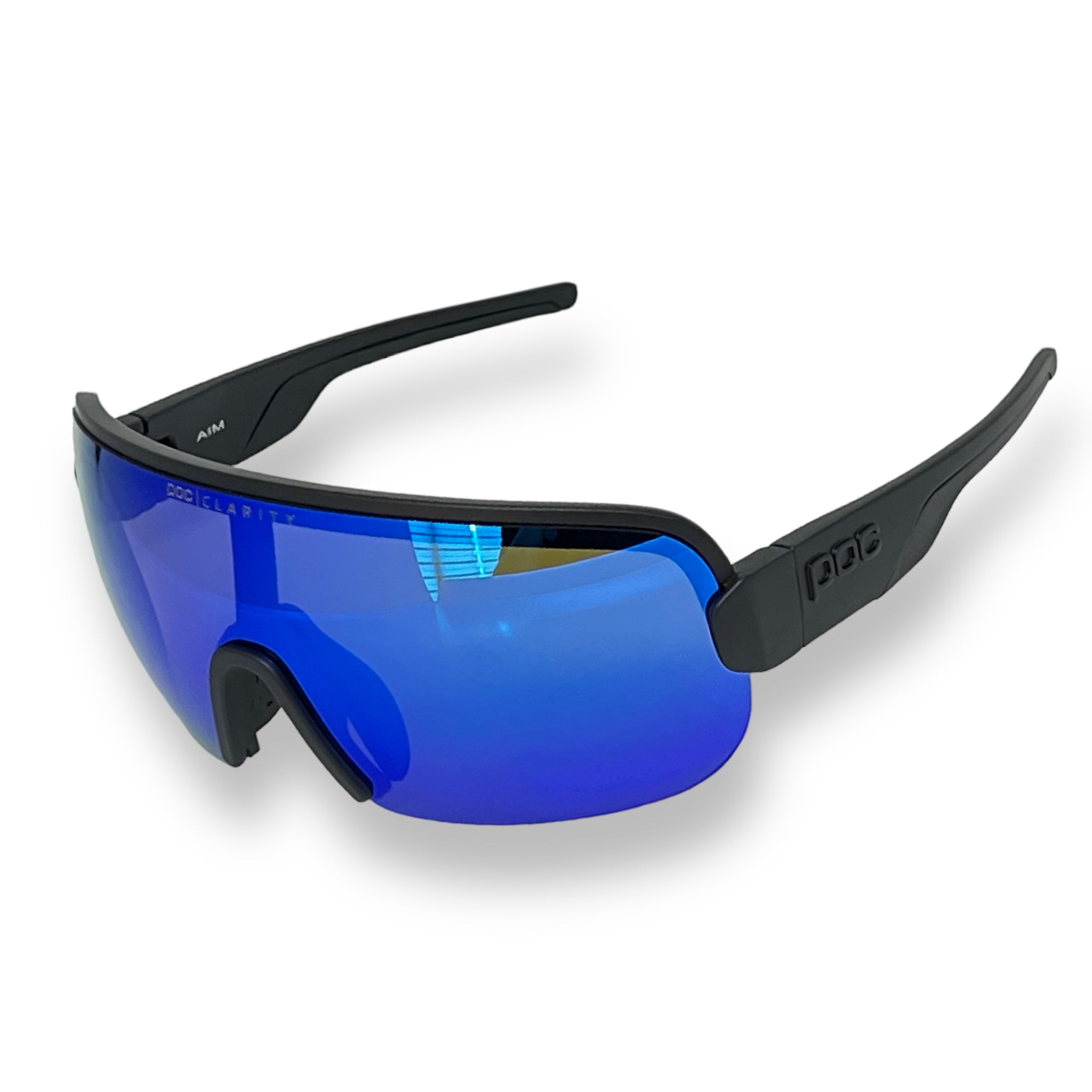 Gafas POC Aim Black Blue 1.1 Equilibrium Bike