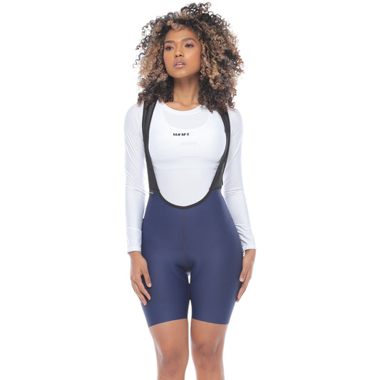 Pantaloneta De Ciclismo Sin Costuras Femenina Navy