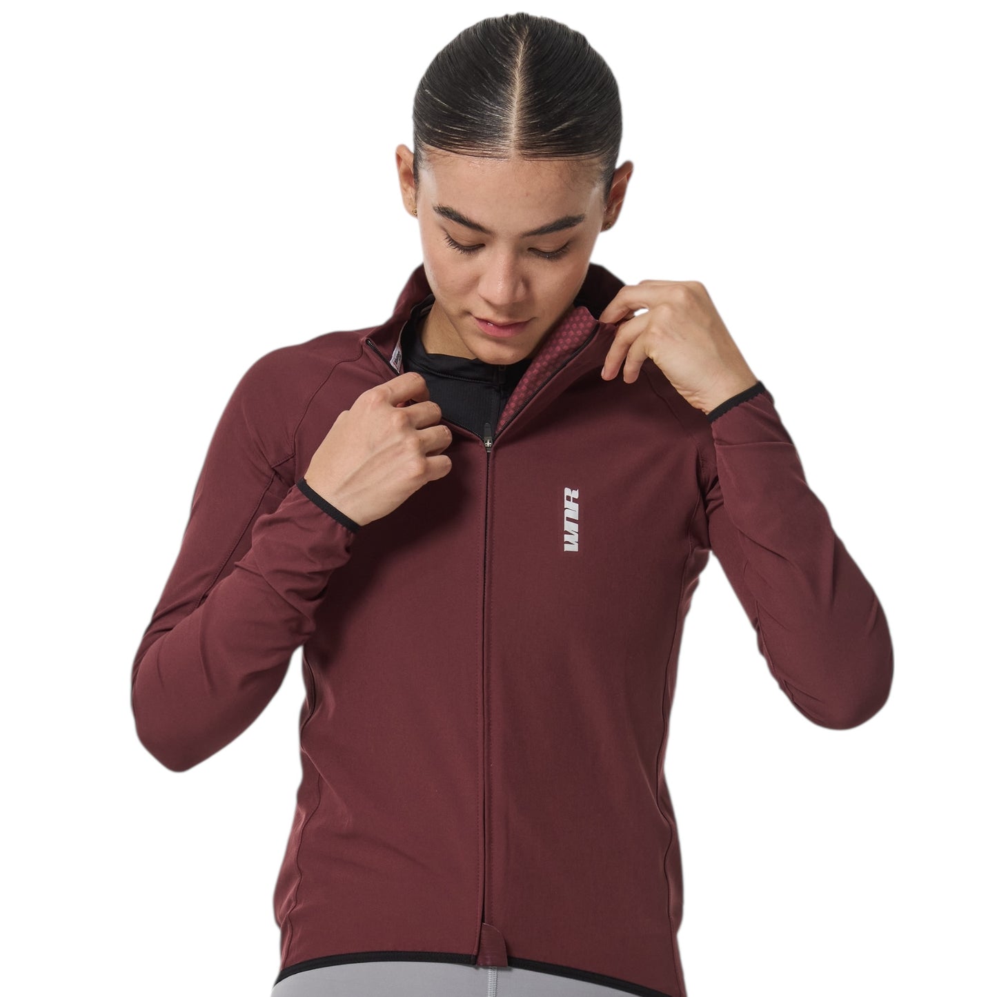 Chaqueta Repelente al agua Femenina Vino WNR