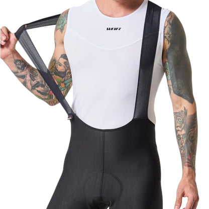 Pantaloneta De Ciclismo Sin Costuras Masculina Negra