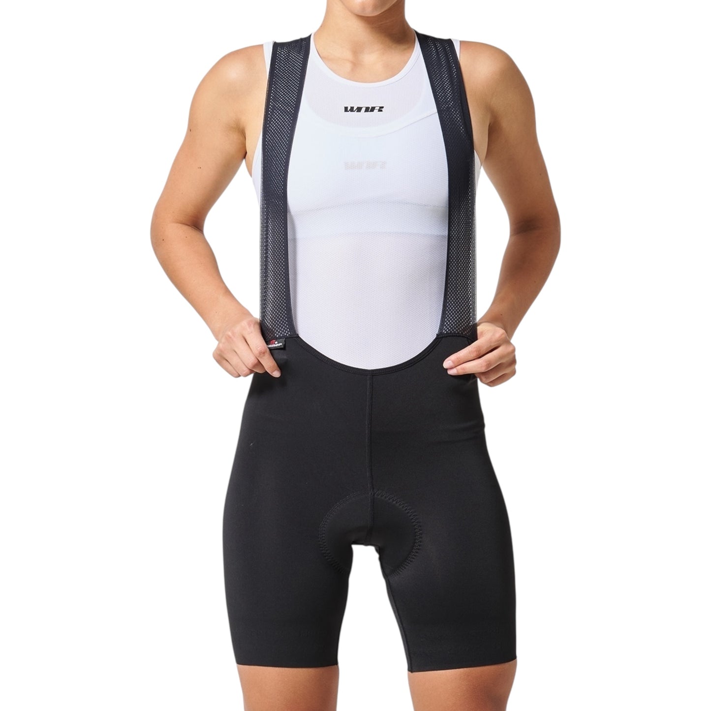 Pantaloneta De Ciclismo Sin Costuras Femenina Negra