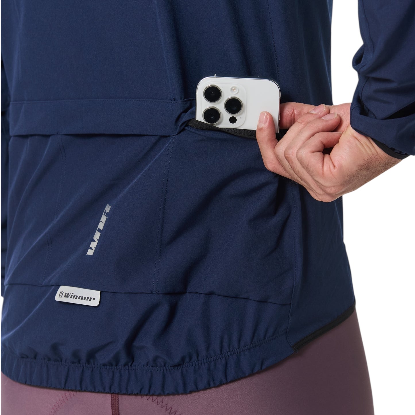 Chaqueta Repelente al agua Navy WNR