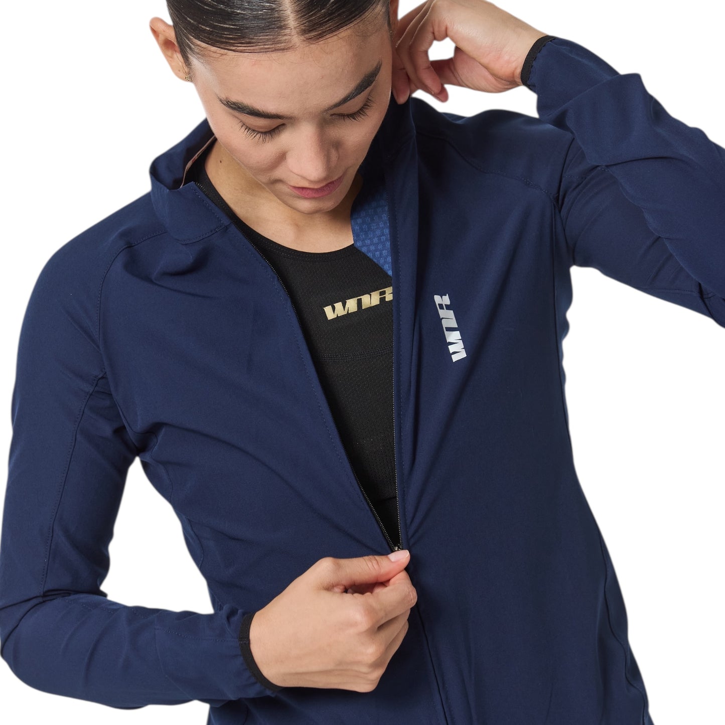 Chaqueta Repelente al agua Femenina Navy WNR
