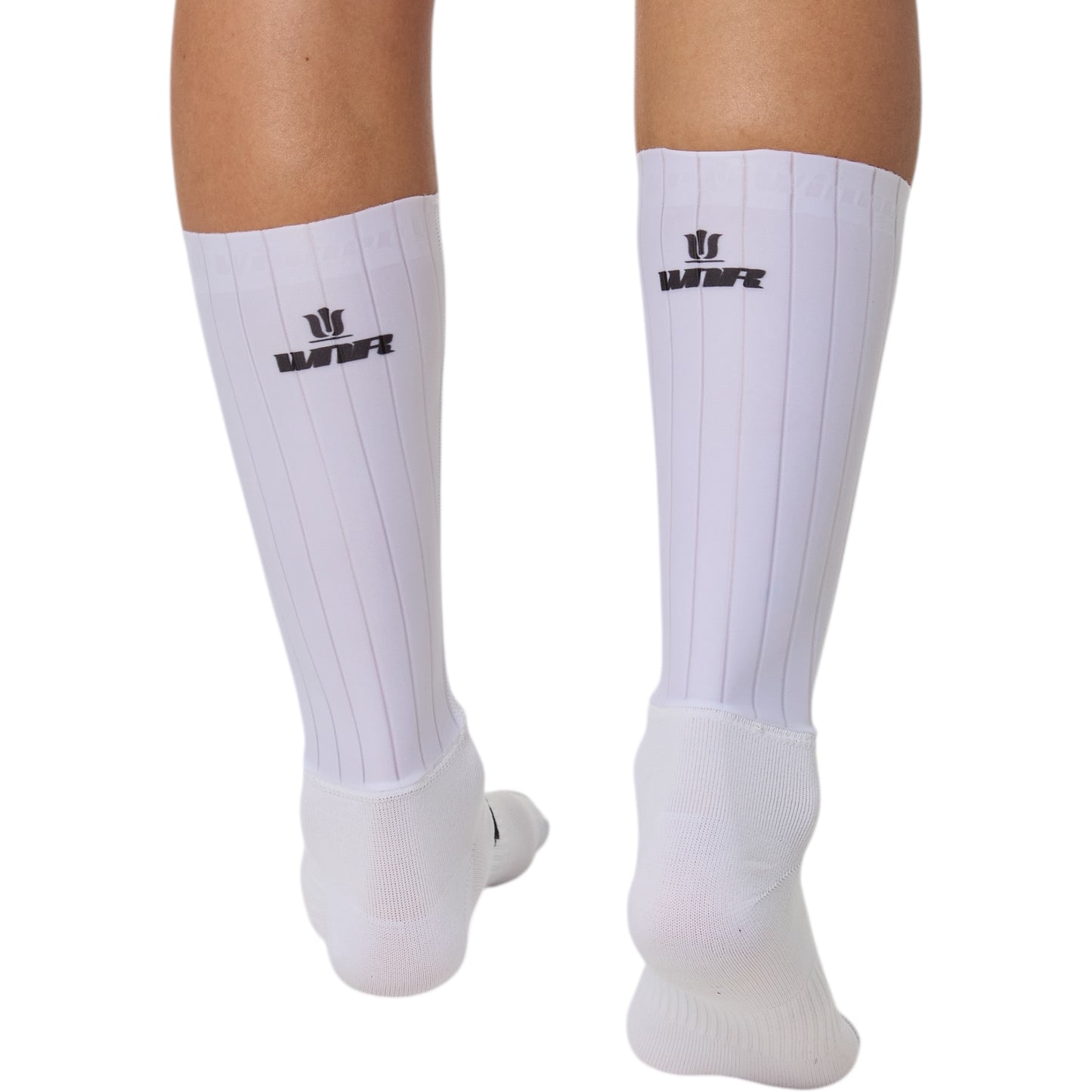 Medias De Ciclismo AERO Unisex Blanca