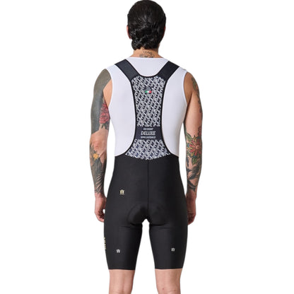 Pantaloneta De Ciclismo Sin Costuras Masculina Negra