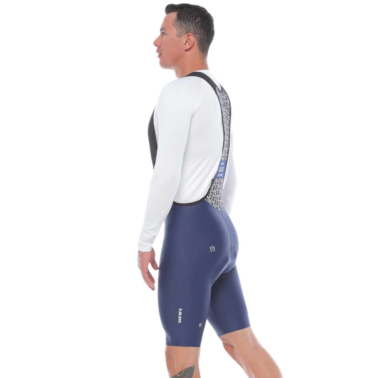 Pantaloneta De Ciclismo Sin Costuras Masculina Navy