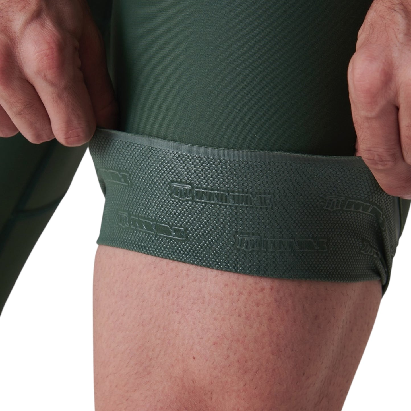 Pantaloneta De Ciclismo Híbrida Masculina Verde Selva