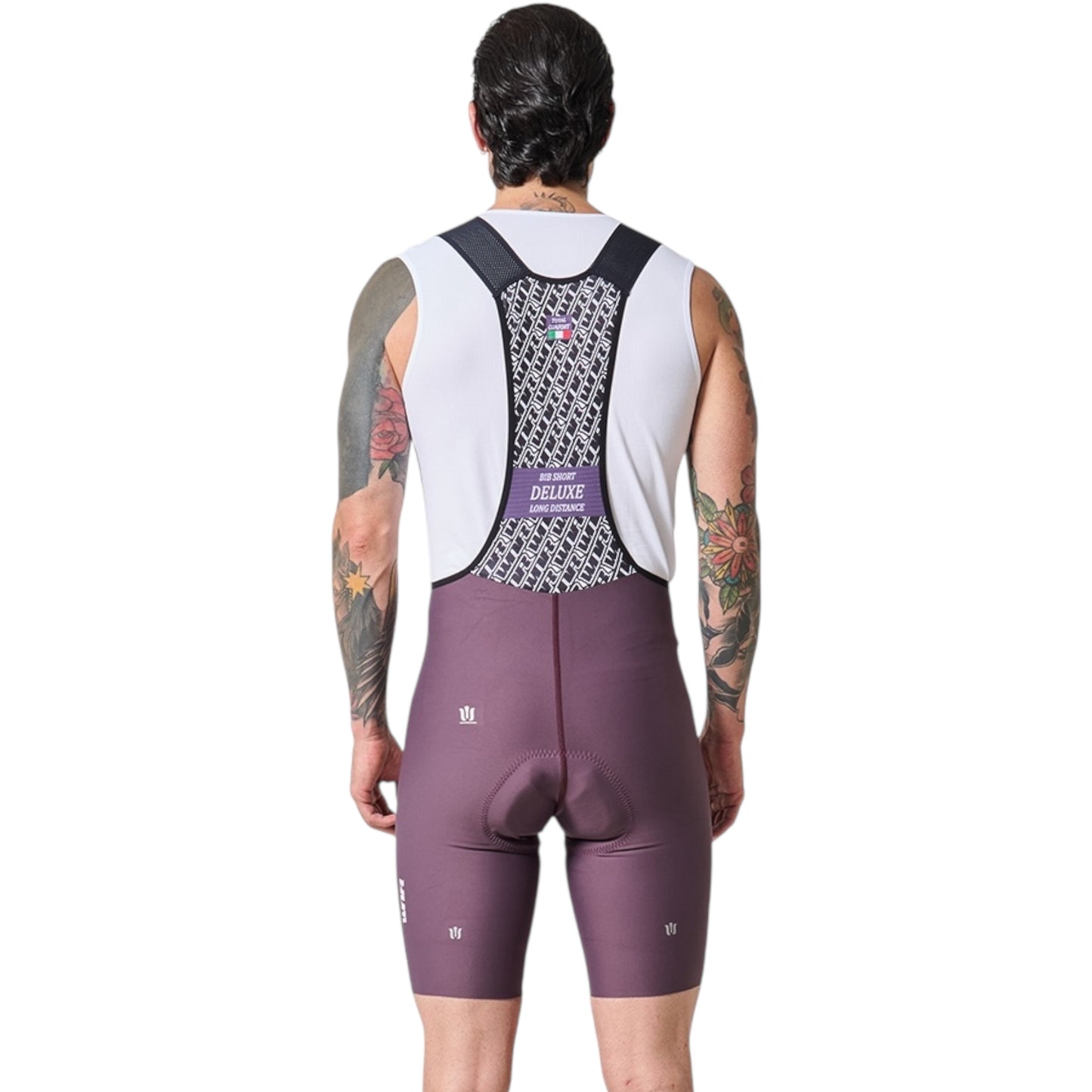Pantaloneta De Ciclismo Sin Costuras Masculina Grape