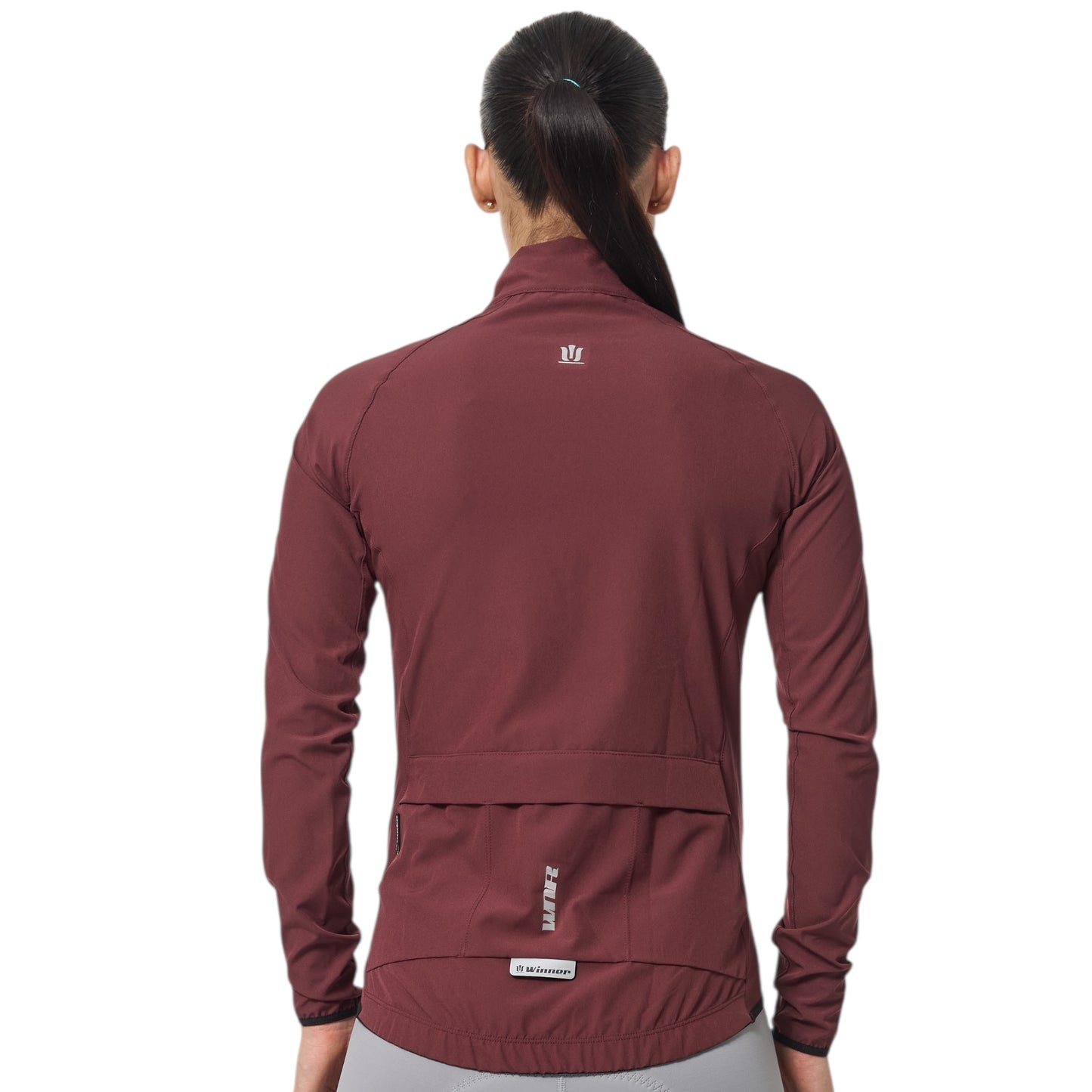 Chaqueta Repelente al agua Femenina Vino WNR