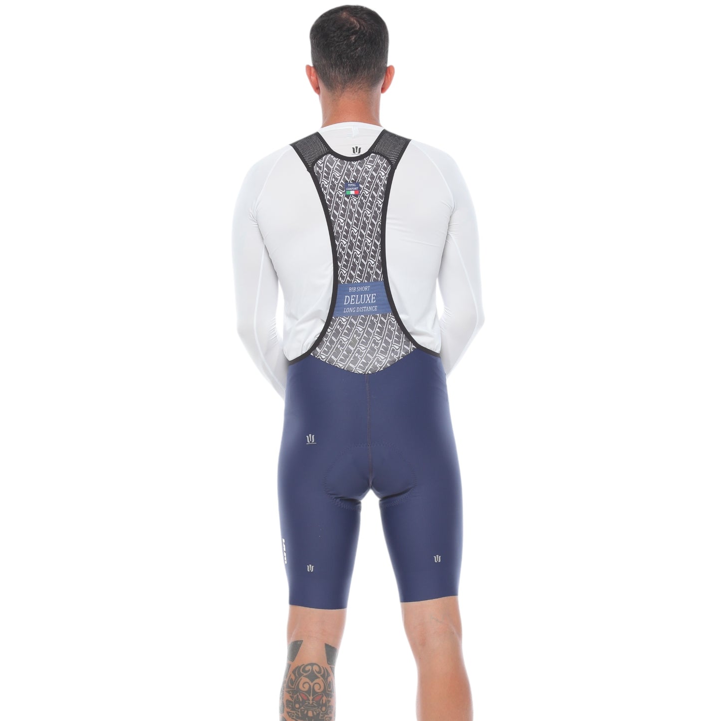 Pantaloneta De Ciclismo Sin Costuras Masculina Navy