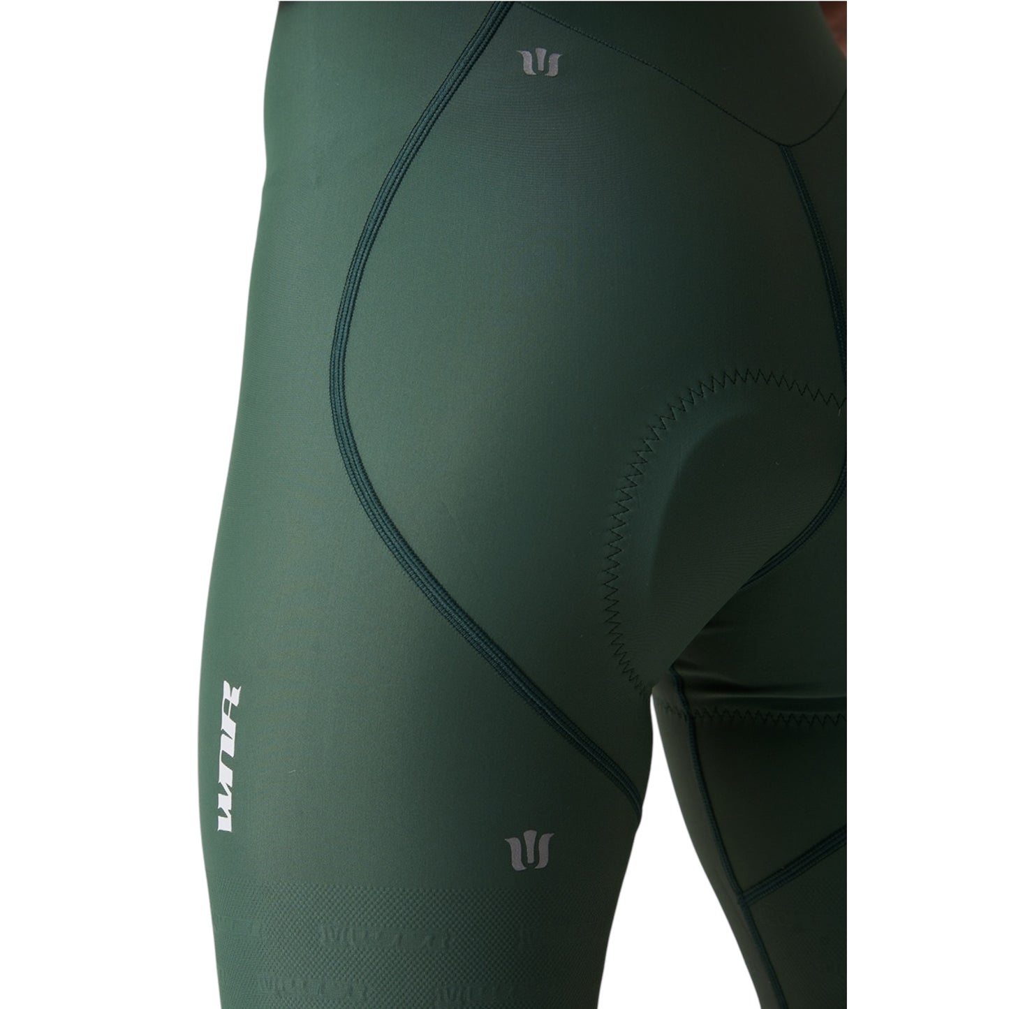 Pantaloneta De Ciclismo Híbrida F Verde Selva