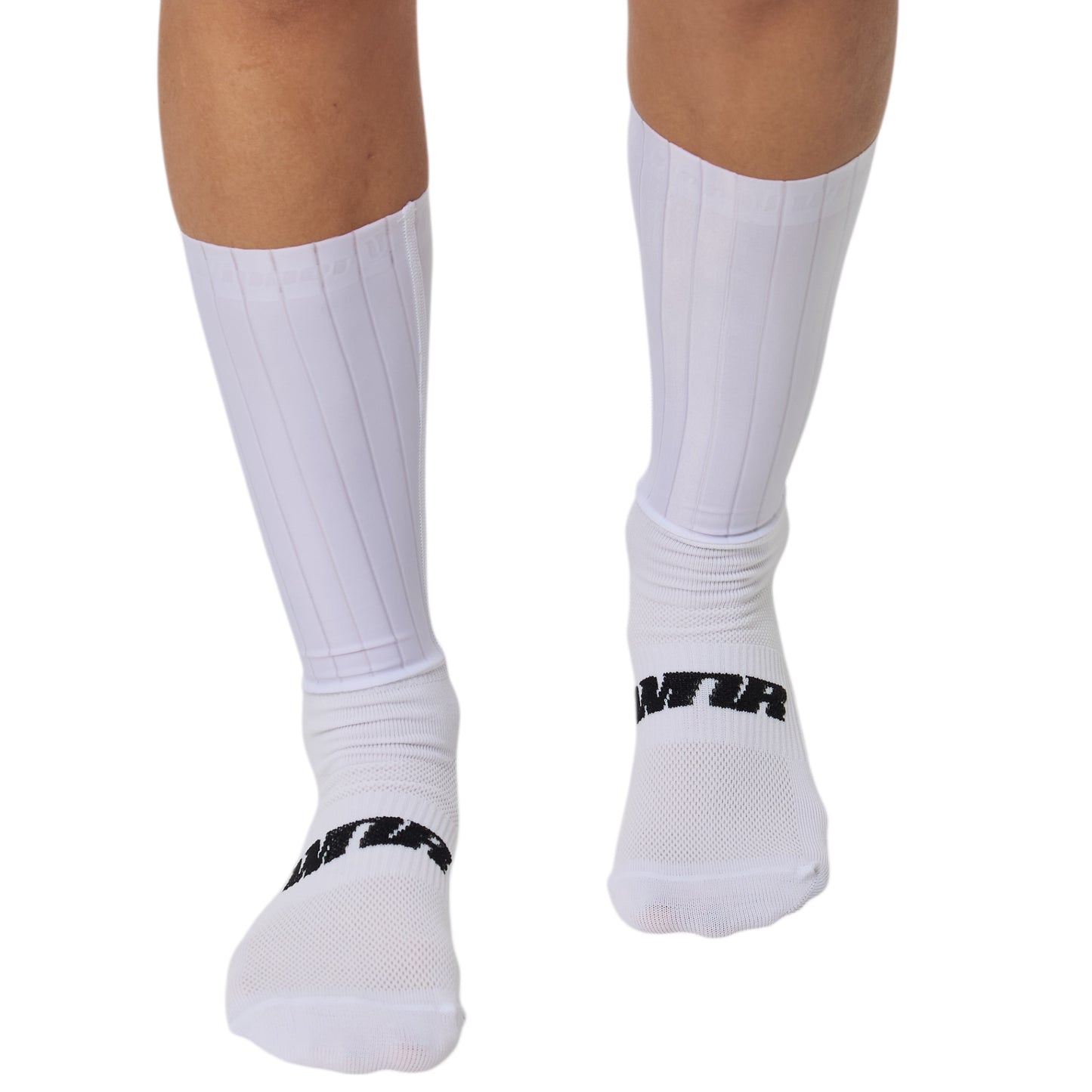 Medias De Ciclismo AERO Unisex Blanca