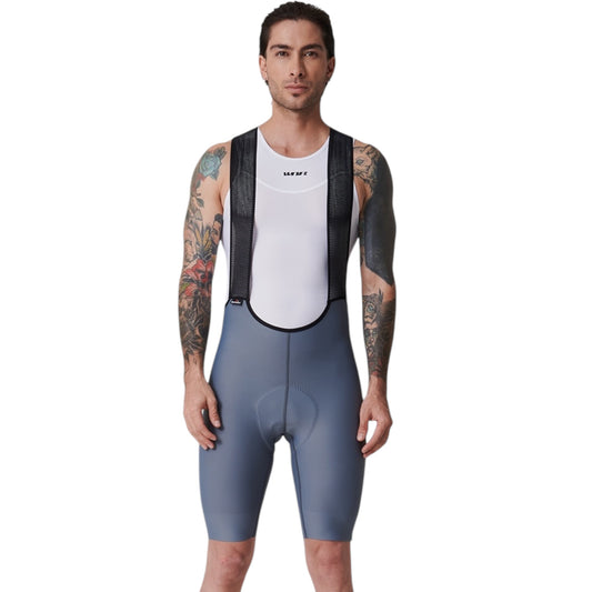 Pantaloneta De Ciclismo Sin Costuras Masculina Gris