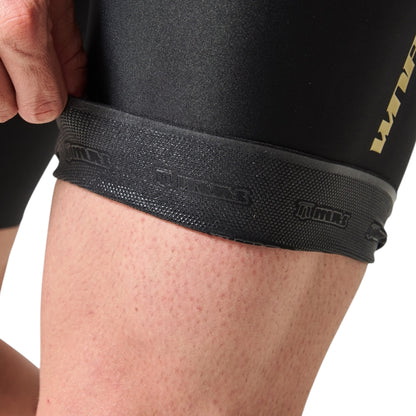 Pantaloneta De Ciclismo Sin Costuras Masculina Negra