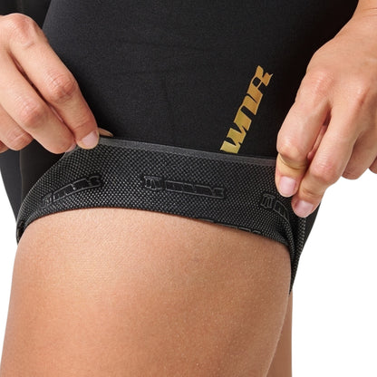 Pantaloneta De Ciclismo Sin Costuras Femenina Negra