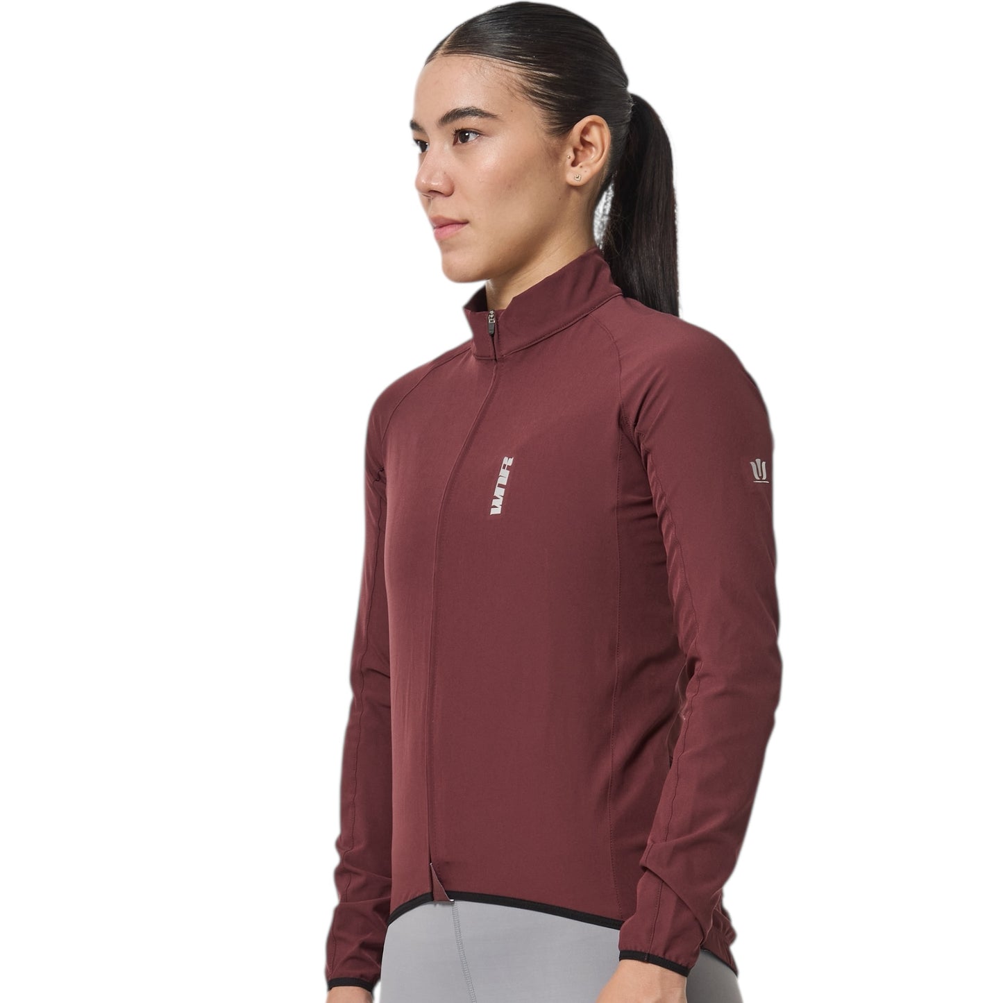 Chaqueta Repelente al agua Femenina Vino WNR