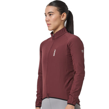 Chaqueta Repelente al agua Femenina Vino WNR