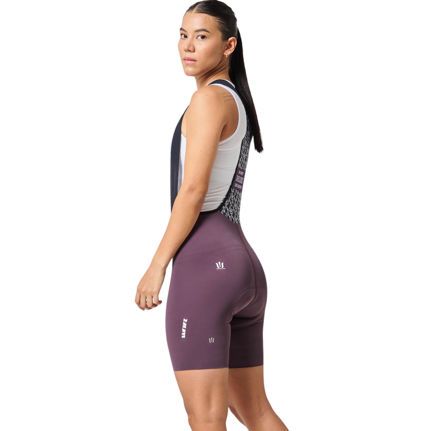 Pantaloneta De Ciclismo Sin Costuras Femenina Grape