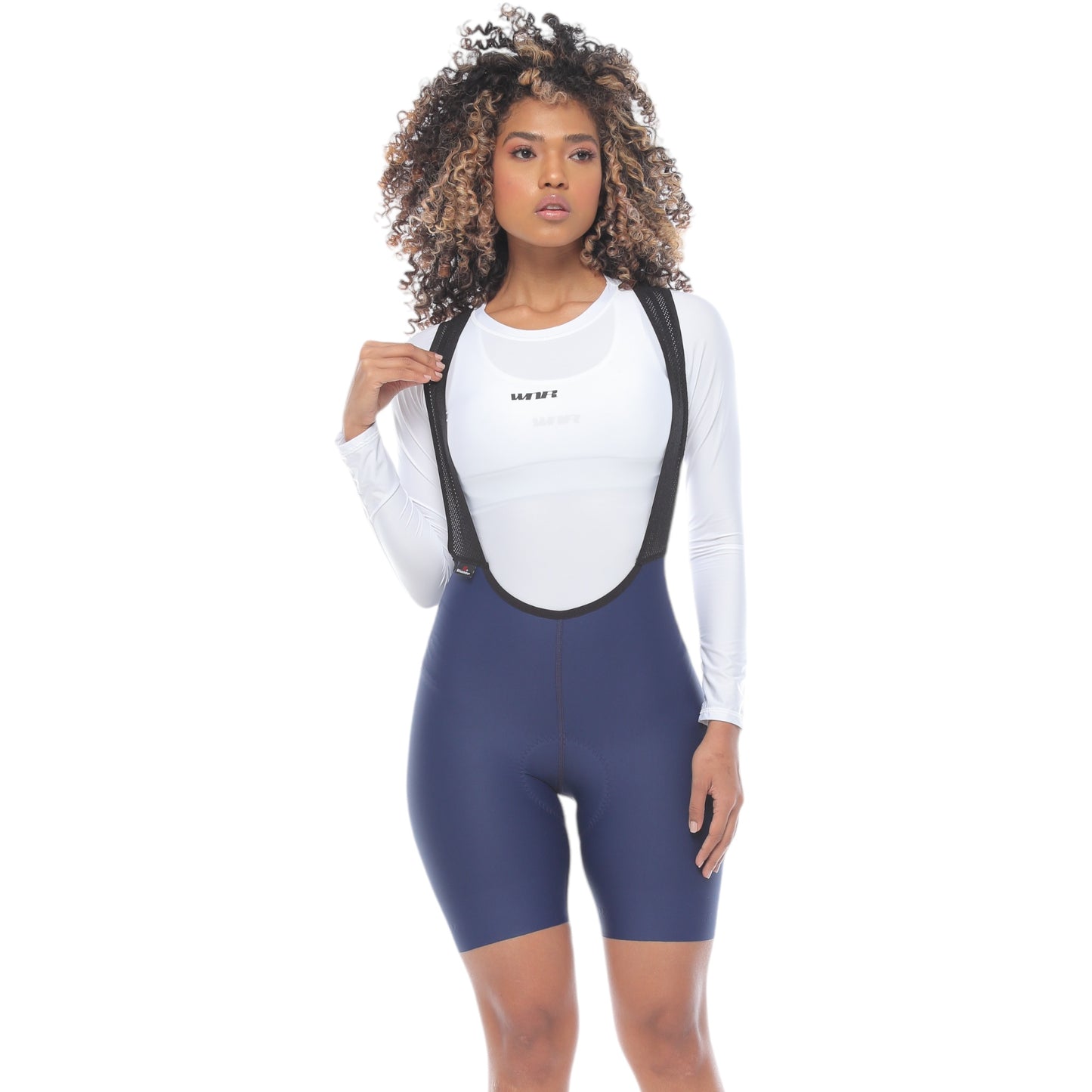 Pantaloneta De Ciclismo Sin Costuras Femenina Navy