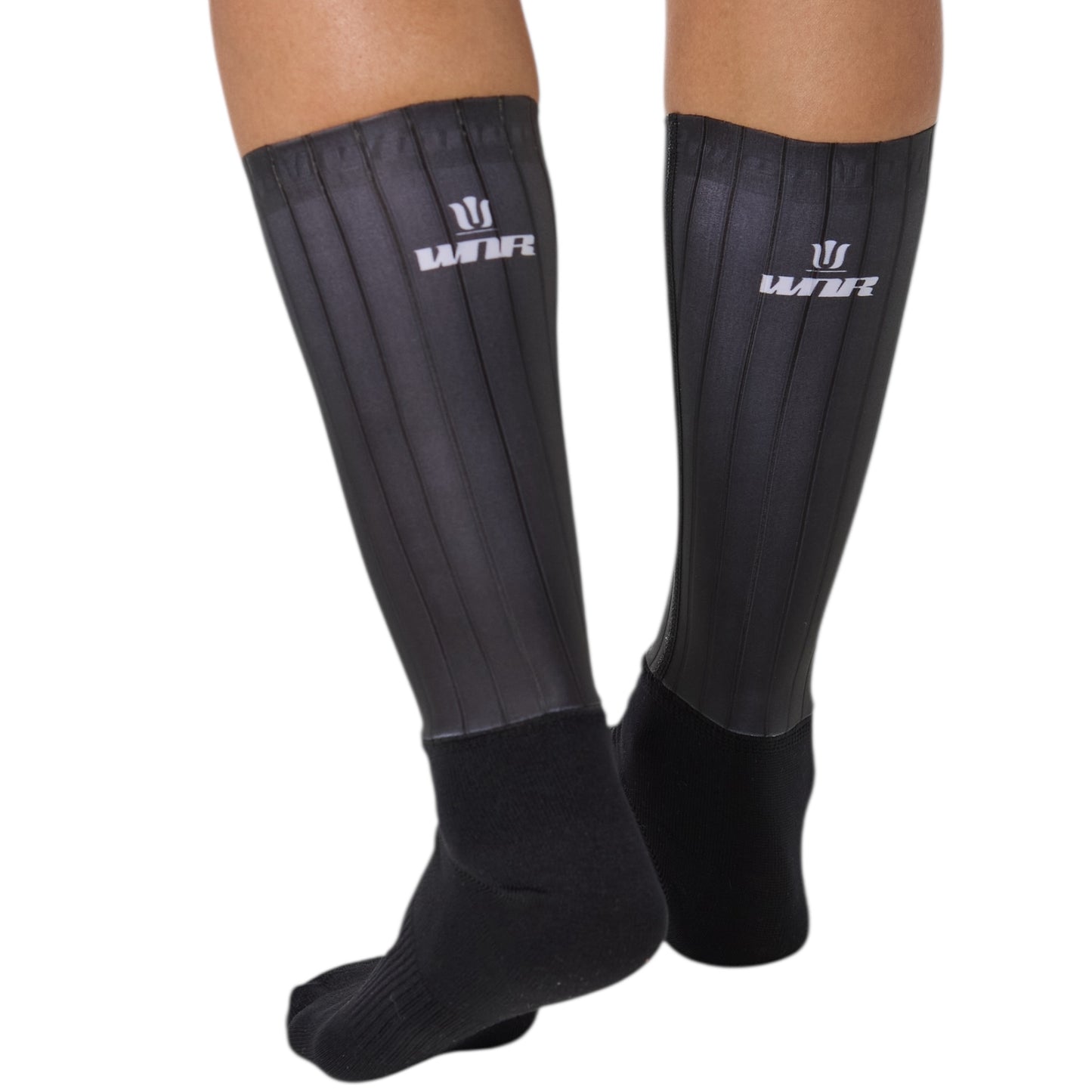 Medias De Ciclismo AERO Unisex  Negra