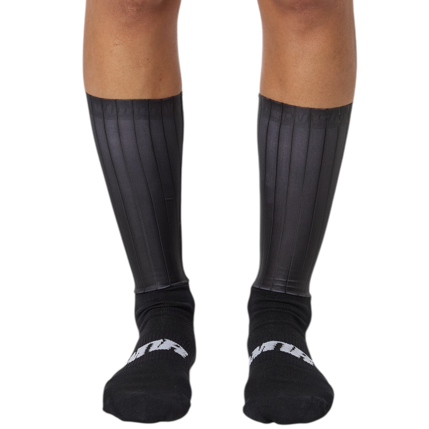 Medias De Ciclismo AERO Unisex  Negra